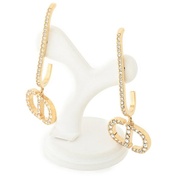 DIOR Gold Earrings - Picture 1 of 8